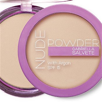 Gabriella Salvete Kompaktný púder Nude Powder with Argan SPF 15 8 g 01
