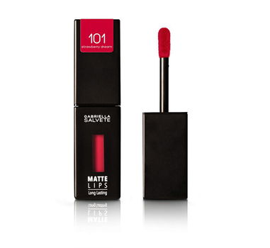 Gabriella Salvete Matný tekutý rúž Matte Lips Long Lasting 4,5 ml 101 Strawberry Dream