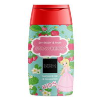 Gabriella Salvete Sprchový gél pre deti 2 v 1 Strawberry (Shower Gel Kids 2in1 Body & Hair ) 300 ml