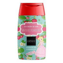 Gabriella Salvete Sprchový gél pre deti 2 v 1 Strawberry (Shower Gel Kids 2in1 Body & Hair ) 300 ml