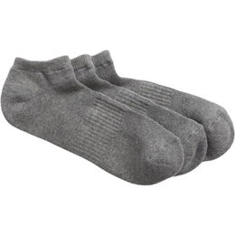 GAP BASIC ANKLE 3PK Pánske ponožky, tmavo sivá, veľkosť