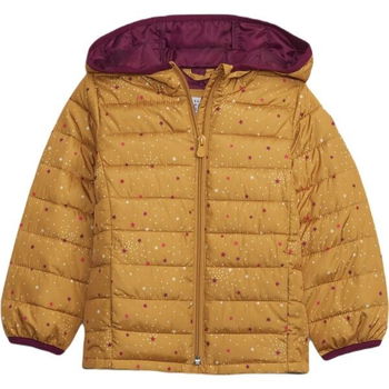 GAP PUFFER Dievčenská zimná bunda, žltá, veľkosť