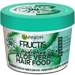 Garnier Hydratačná maska pre normálnu až suché vlasy Fructis ( Aloe Vera Hair Food) 390 ml
