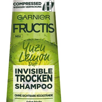 Garnier Neviditeľný suchý šampón s vôňou yuzu citrónu (Invisible Shampoo) 100 ml