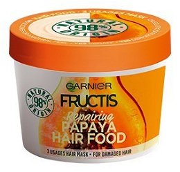 Garnier Obnovujúci maska na poškodené vlasy Fructis ( Papaya Hair Food) 390 ml
