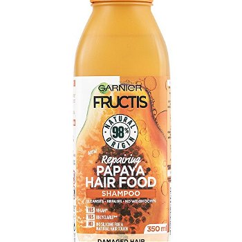 Garnier Regeneračný šampón pre poškodené vlasy Fructis Hair Food (Repairing Papaya Shampoo) 350 ml