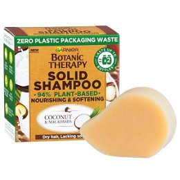 Garnier Vyživujúce a zjemňujúci tuhý šampón pre suché vlasy Botanic Therapy ( Coconut & Macadamia Solid Shampoo) 60 g