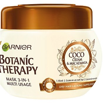 Garnier Vyživujúce a zvláčňujúce maska Botanic Therapy (Coco Milk & Macadamia Mask) 300 ml