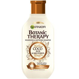 Garnier Vyživujúce a zvláčňujúci šampón pre suché a hrubé vlasy Botanic Therapy (Coco Milk & Macadamia Shampoo) 250 ml