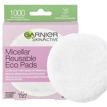 Garnier Znovu použiteľné odličovacie tampóny Skin Active ( Ultra Soft Dry Make-Up Removal Pads) 3 ks