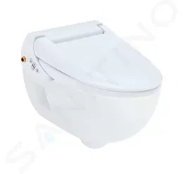 GEBERIT - AquaClean Elektronický bidet s keramikou, Rimfree, SoftClosing, alpská biela 146.135.11.1