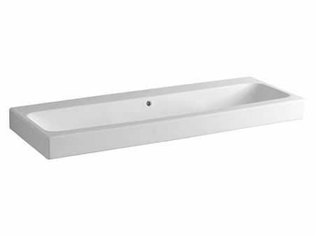 Geberit Icon Umývadlo 120 x 48,5 cm, bez otvoru pre batériu 124025000