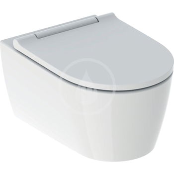 GEBERIT - ONE Závesné WC s doskou SoftClose, TurboFlush, KeraTect, biela 500.201.01.1