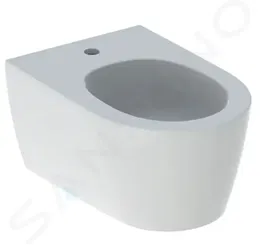 GEBERIT - ONE Závesný bidet, 540x370 mm, skrytý prepad, otvor na batériu, KeraTect, biela 500.690.01.1