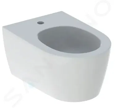 GEBERIT - ONE Závesný bidet, 540x370 mm, skrytý prepad, otvor na batériu, KeraTect, biela 500.690.01.1