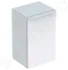 GEBERIT - Smyle Square Bočný skrinka, pánty vľavo, lesklá biela 500.360.00.1