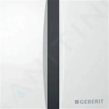 GEBERIT - Splachovací systémy Elektronické ovládanie splachovania pisoáru, batériové napájanie, alpská biela 115.804.11.5