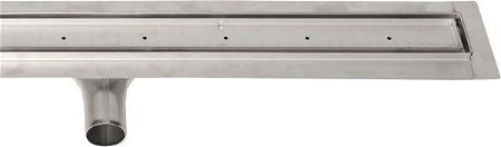 GELCO - MANUS PIASTRA podlahový žľab z nerezové oceli s roštom na dlaždice, L-750, DN50 GMP83