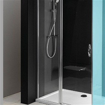 GELCO - ONE sprchové dvere s pevnou časťou 800 mm, číre sklo GO4880