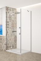 GELCO - TRINITY CHROM obdĺžnikový kút 1200x1100 ľavý, číre sklo, GT5612-11CL-CH GT5612-11CL-CH