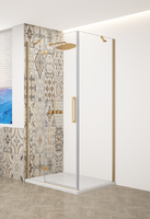 GELCO - TRINITY GOLD obdĺžnikový kút 1200x900 ľavý, číre sklo, GT5612-90CL-G GT5612-90CL-G
