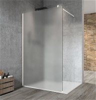 GELCO - VARIO WHITE jednodielna sprchová zástena na inštaláciu k stene, matné sklo, 1100  GX1411GX1015