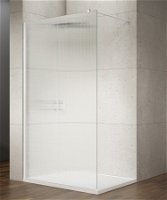 GELCO - VARIO WHITE jednodielna sprchová zástena na inštaláciu k stene, sklo nordic, 1400  GX1514-07