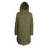 Geox W ALLENIE PARKA - SOFT POLY SH Dámska parka, khaki, veľkosť