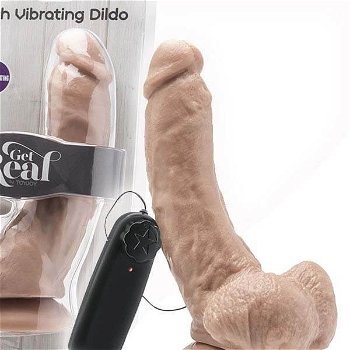 Get Real 8 Inch vibračné dildo
