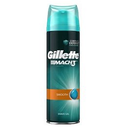 Gillette Gél pre dôkladné a hladké oholenie Mach3 Smooth (Shave Gel) 200 ml