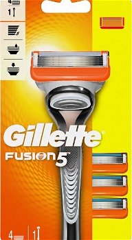 Gillette Holiaci strojček Gillette Fusion Manual + 4 hlavice
