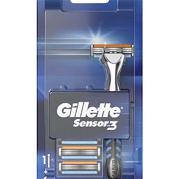 Gillette Holiaci strojček Gillette Sensor3 + 6 hlavíc