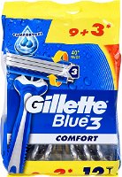 Gillette Pánska jednorazová holítka Gillette Blue 3 9 + 3 ks