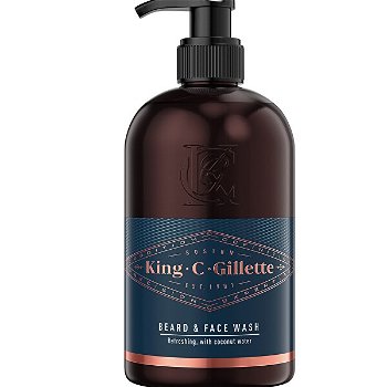 Gillette Šampón na fúzy a tvár King (Beard & Face Wash) 350 ml
