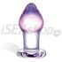 Gläs Amethyst Rain Butt Plug