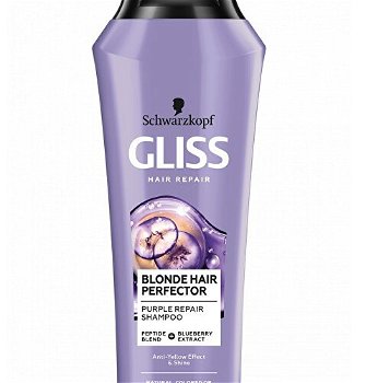Gliss Kur Regeneračný šampón pre blond vlasy Blonde Hair Perfector (Purple Repair Shampoo) 250 ml