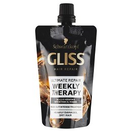 Gliss Kur Týždenný kúra na suché a poškodené vlasy Ultimate Repair (Rinse-out Intense Treatment) 50 ml