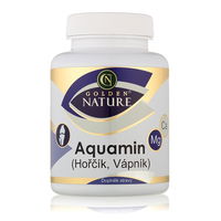 Golden Nature Aquamin Vápnik + Horčík 100 tabliet