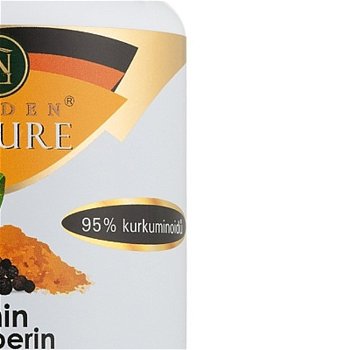 Golden Nature Golden Nature Kurkumín 95% + Piperin 100 cps. 100 tabliet