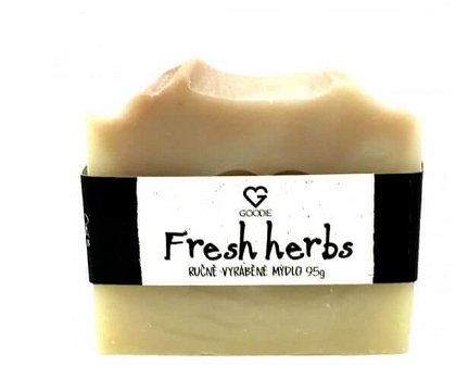 Goodie Prírodné mydlo - Fresh herbs 95 g