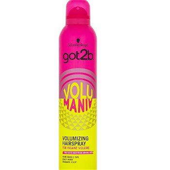 got2b Lak na vlasy pre objem Volumania (Bodifying Hair spray) 300 ml