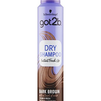got2b Suchý šampón pre hnedé vlasy Fresh it Up Brown (Dry Shampoo) 200 ml