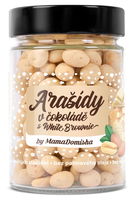 GRIZLY Arašidy vo White Brownie by @mamadomisha 200 g