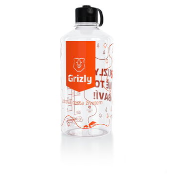 GRIZLY Fľaša Nalgene priehľadná 1000 ml