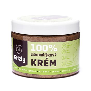 GRIZLY Lieskovoorieškový krém jemný 500 g