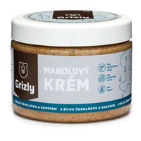 GRIZLY Mandlový krém s bielou čokoládou a kokosom 500 g