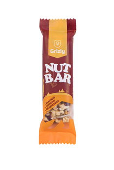 GRIZLY Nut bar mandle-kešu-brusnice 40 g