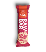 GRIZLY Raw Bar Jahoda 55 g