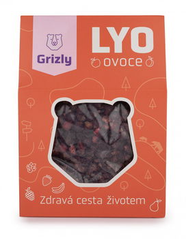 GRIZLY Ríbezle čierne lyofilizované 50 g