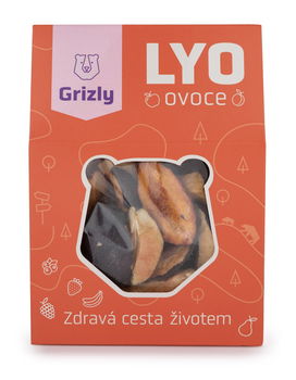 GRIZLY Slivky lyofilizované 35 g